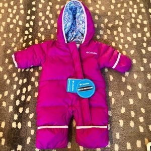 Columbia Bunting/Snowsuit 0-3 months, NWT